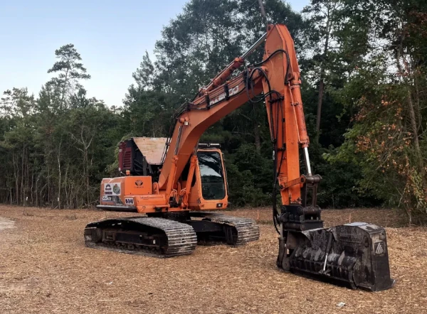 Track Hoe Mulcher